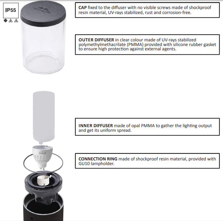 CArlo components Wall lamp light description