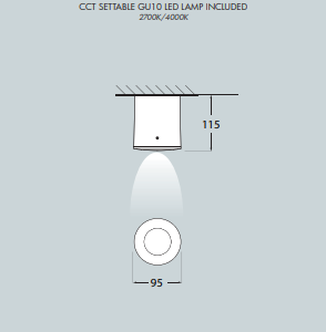 Fumgalli Franca 90 Downlight