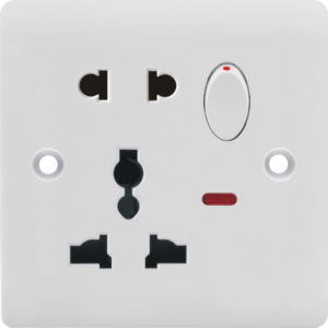 Universal Switch Socket 5 Pins 13A KLIK